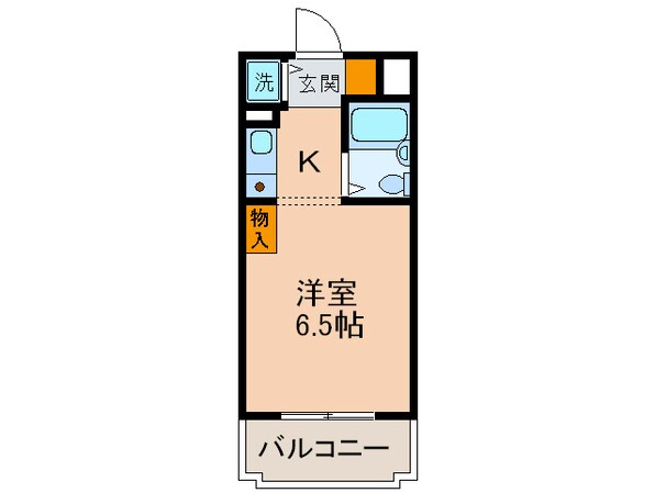 ジョイフル南塚口Ⅰ号館の物件間取画像